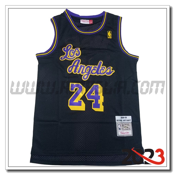Maglia Los Angeles Lakers (BRYANT #24) 2023/24 Nero -04