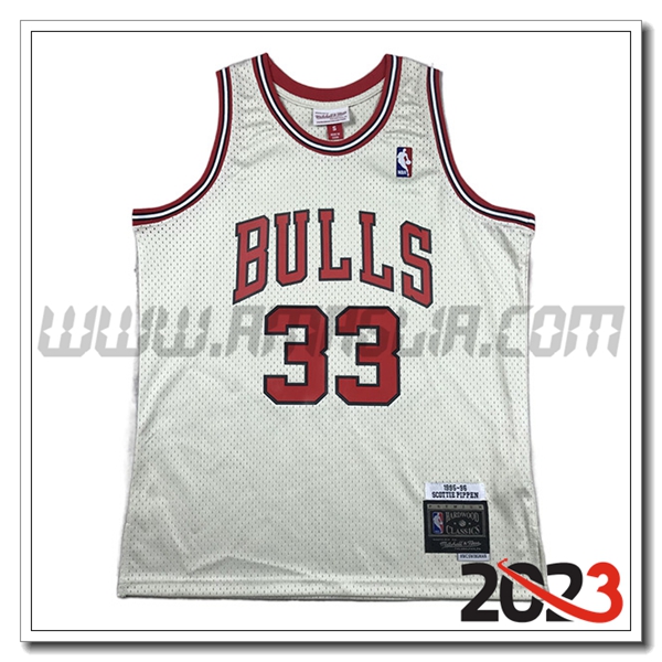 Maglia Chicago Bulls (PIPPEN #33) 2023/24 Bianco -03