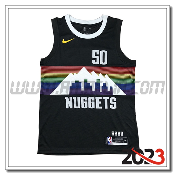 Maglia Denver Nuggets (GOROON #50) 2023/24 Nero