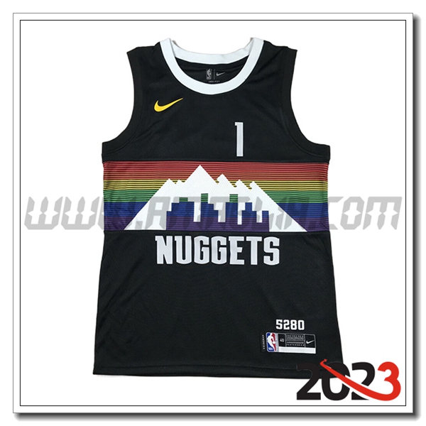 Maglia Denver Nuggets (PORTER JR. #1) 2023/24 Nero