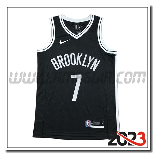 Maglia Brooklyn Nets (DURANT #7) 2023/24 Nero