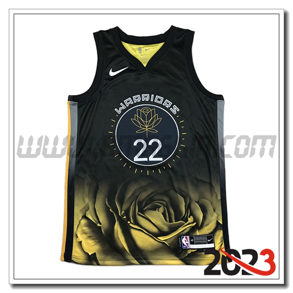 Maglia Golden State Warriors (WIGGINS #22) 2023/24 Nero