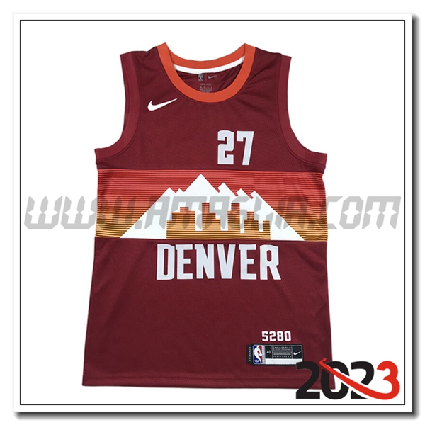 Maglia Denver Nuggets (MURRAY #27) 2023/24 Rosso