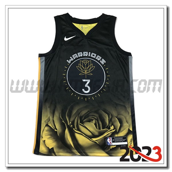 Maglia Golden State Warriors (PAUL #3) 2023/24 Nero