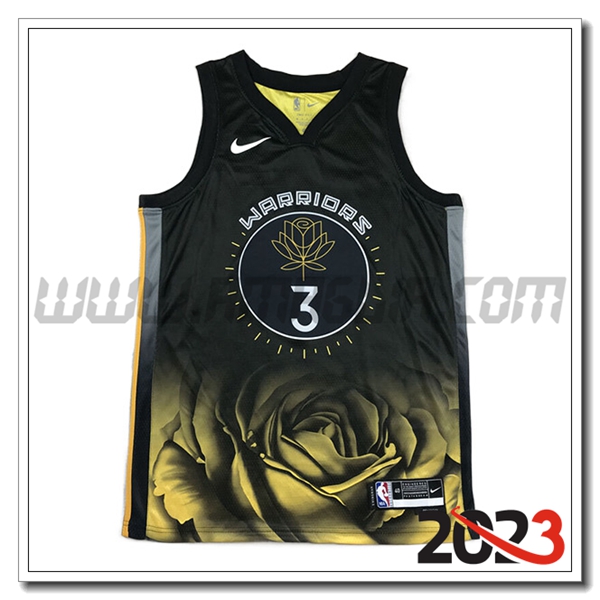 Maglia Golden State Warriors (POOLE #3) 2023/24 Nero