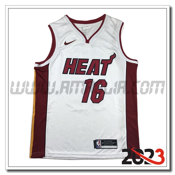 Maglia Miami Heat (MARTIN #16) 2023/24 Bianco