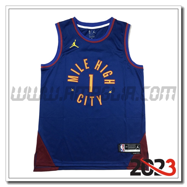 Maglia Denver Nuggets (PORTER JR. #3) 2023/24 Blu