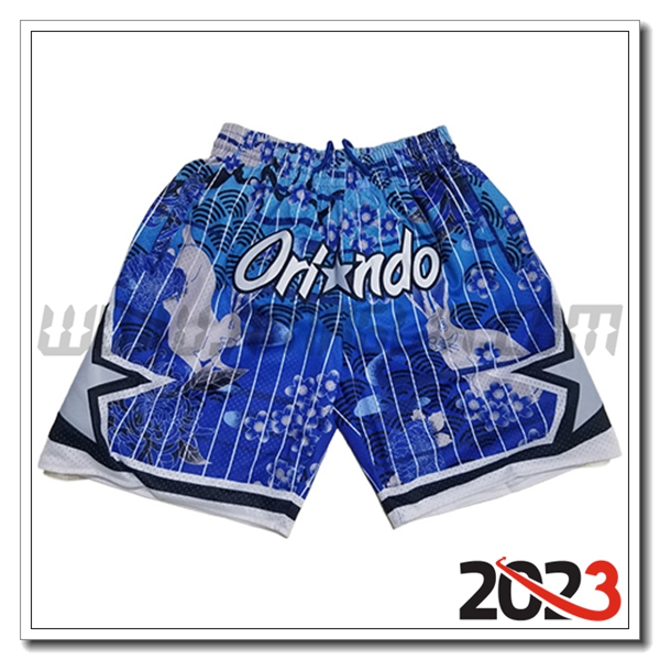 Pantaloncini NBA Orlando Magic 2023/24 Blu/Bianco