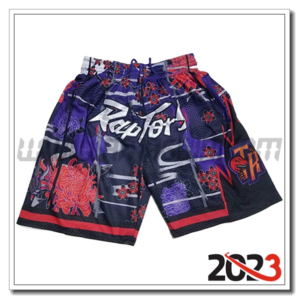 Pantaloncini NBA Toronto Raptors 2023/24 viola