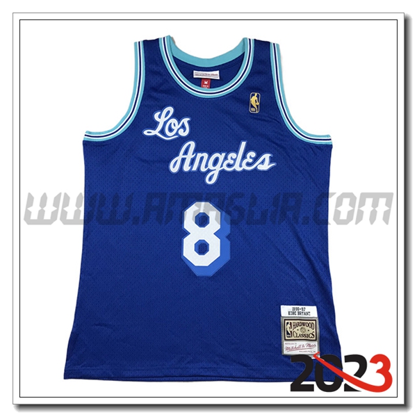 Maglia Los Angeles Lakers (BRYANT #8) 2023/24 Blu