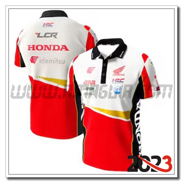 Polo F1 Honda Team Bianco/Rosso 2023