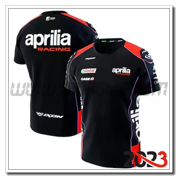 Maglietta F1 Aprilia Team blu marina 2023