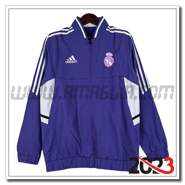 Giacca A Vento Real Madrid viola 2023 2024 -02