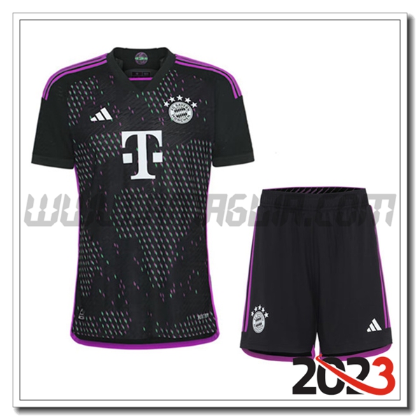 Kit Maglia Bayern Monaco Seconda + Pantaloncini 2023 2024