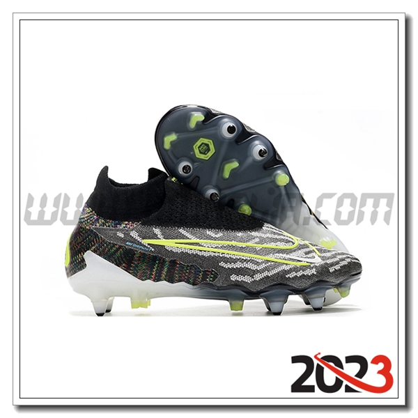 Nike Scarpe Da Calcio Phantom- GX Elite DF Link SG Anti Clog Nero