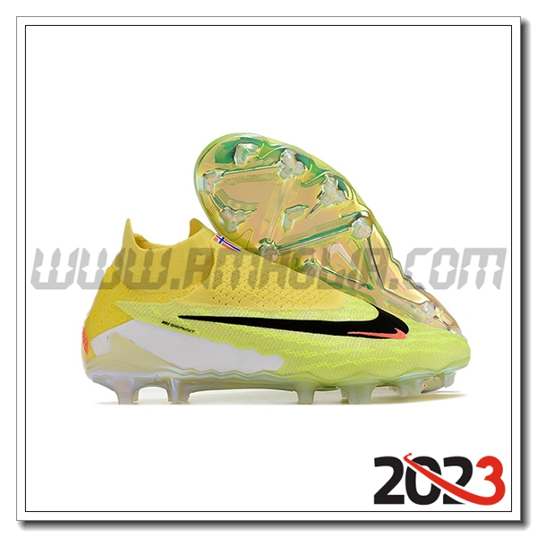 Nike Scarpe Da Calcio Phantom GX Elite Link PRO SG Anti Clog Giallo -02
