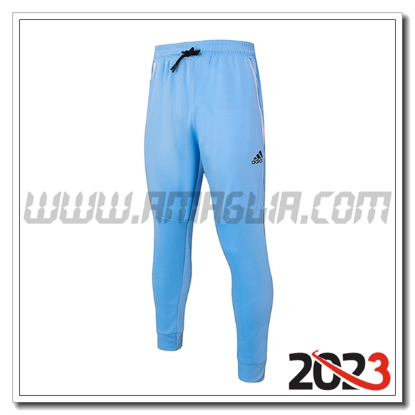 Pantaloni Da Allenamento Adidas Azzurro 2023 2024