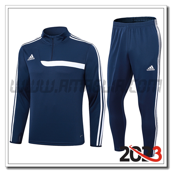 Tuta Allenamento Adidas blu marina 2023 2024 -02