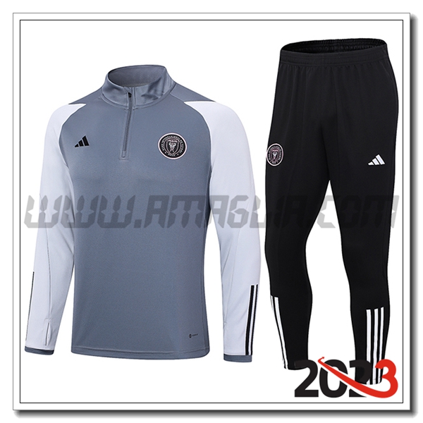 Tuta Allenamento Inter Miami CF Grigio 2023 2024