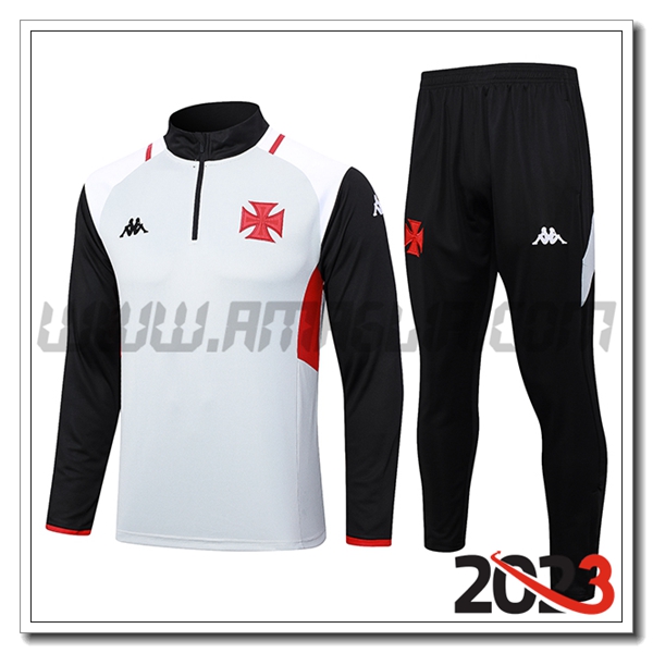 Tuta Allenamento Vasco da Gama Bianco 2023 2024