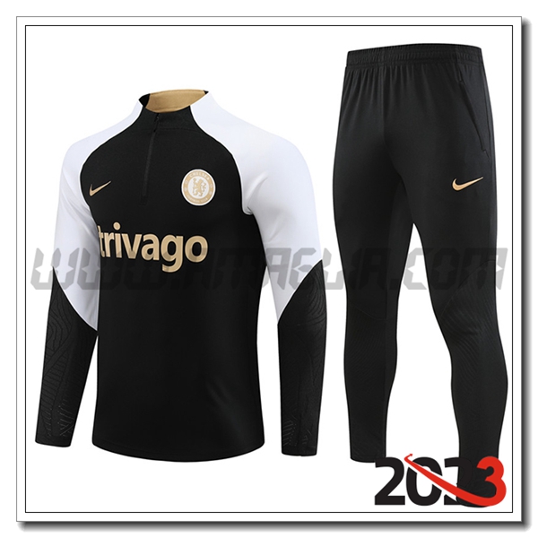 Tuta Allenamento FC Chelsea Bianco 2023 2024 -02