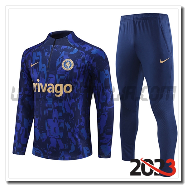 Tuta Allenamento FC Chelsea Blu 2023 2024