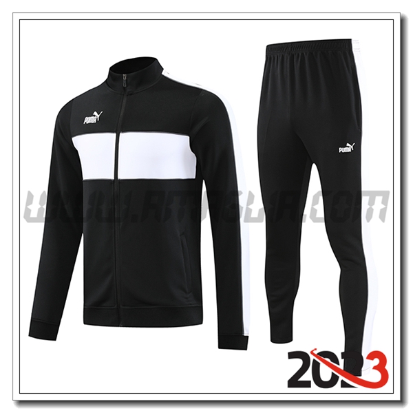 Tuta Allenamento Giacca PUMA Nero 2023 2024
