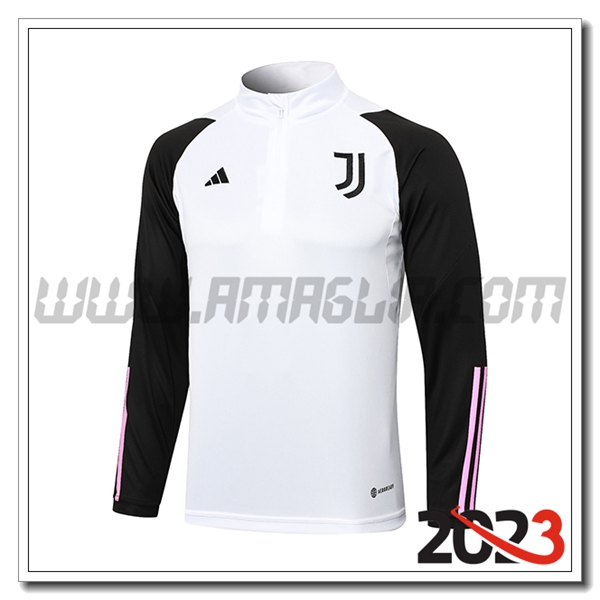Felpa Allenamento Juventus Bianco 2023 2024 -02