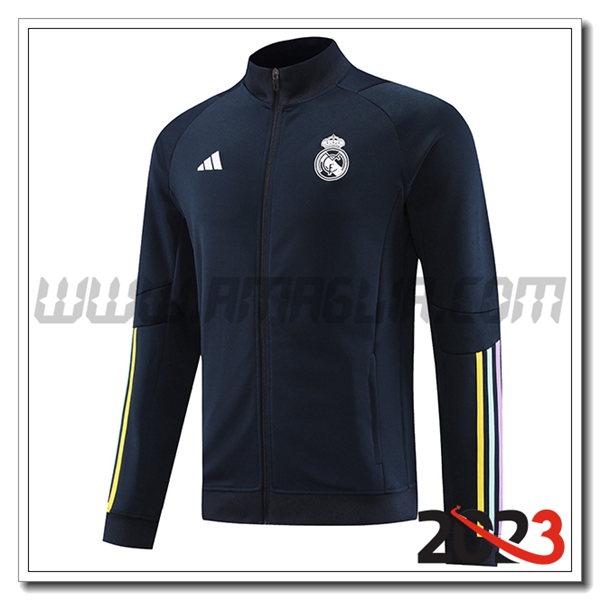 Giacca Calcio Real Madrid blu marina 2023 2024