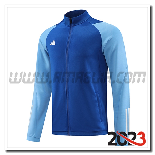 Giacca Calcio Adidas Blu 2023 2024 -03