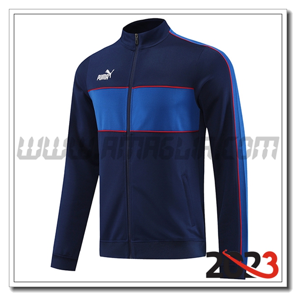 Giacca Calcio PUMA blu marina 2023 2024