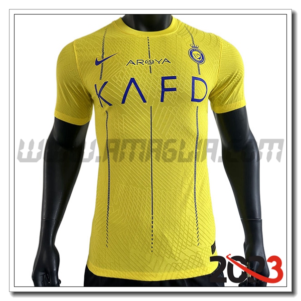 Al-Nassr Prima Maglia Calcio 2023 2024