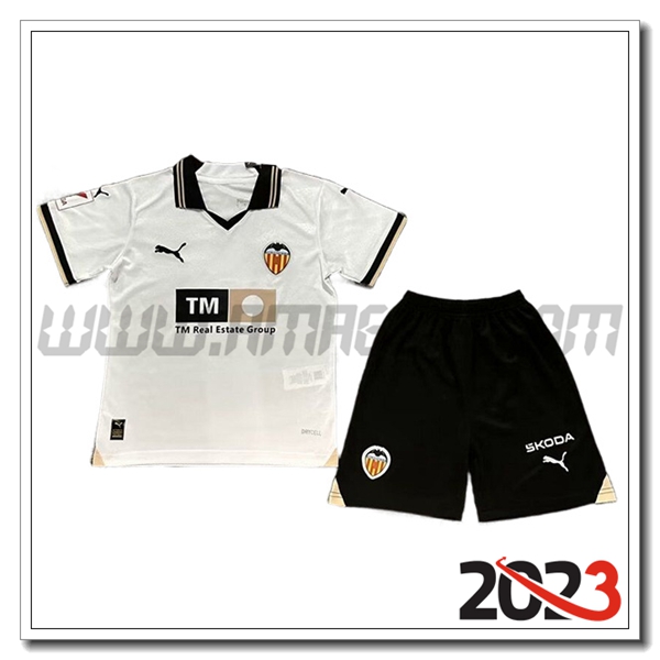 Kit Maglia Valencia CF Bambino Prima 2023 2024