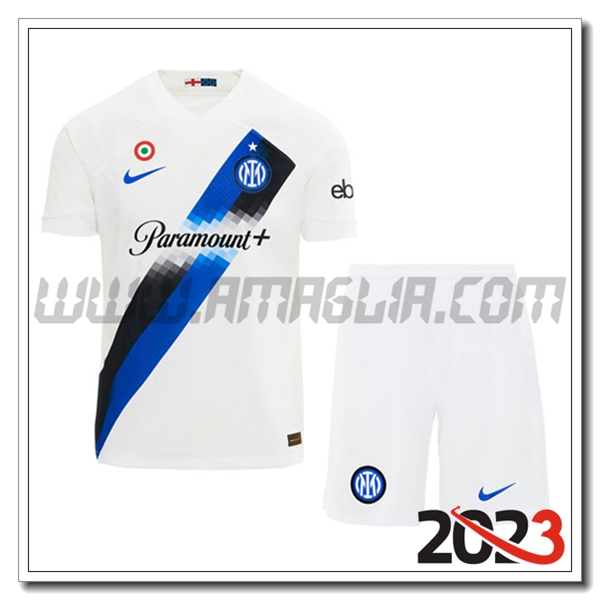 Kit Maglia Inter Milan Bambino Seconda 2023 2024