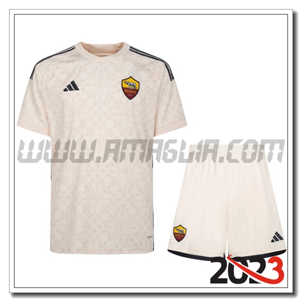 Kit Maglia AS Roma Bambino Seconda 2023 2024