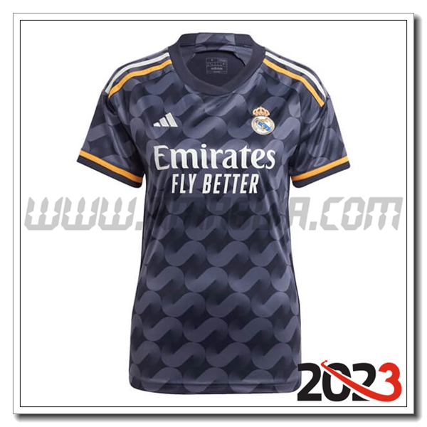 Seconda Maglia Calcio Real Madrid Donna 2023 2024