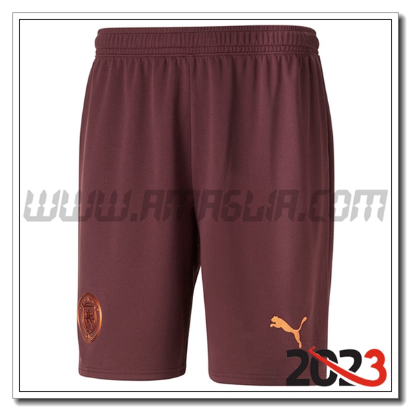 Seconda Pantaloncini Calcio Manchester City 2023 2024