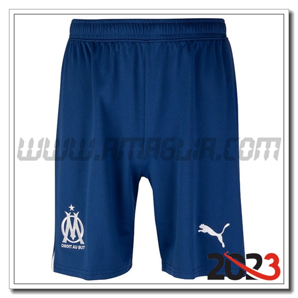 Seconda Pantaloncini Calcio Marsiglia OM 2023 2024