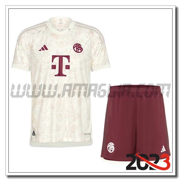 Kit Maglia Bayern Monaco Terza + Pantaloncini 2023 2024