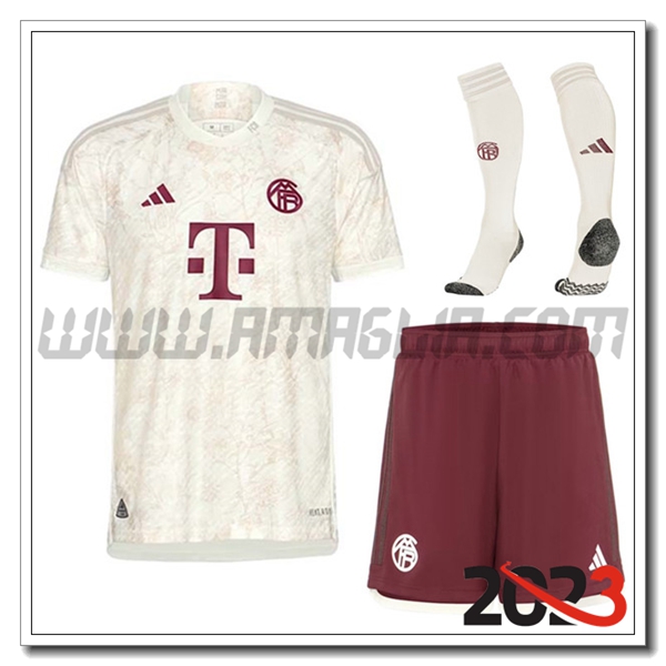 Kit Maglia Bayern Monaco Terza (Pantaloncini + Calzini) 2023 2024