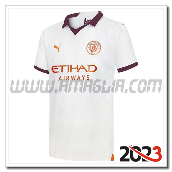 Manchester City Seconda Maglia Calcio 2023 2024