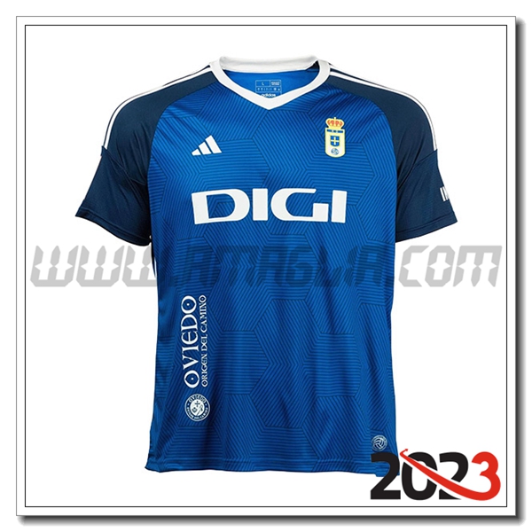 Real Oviedo Prima Maglia Calcio 2023 2024