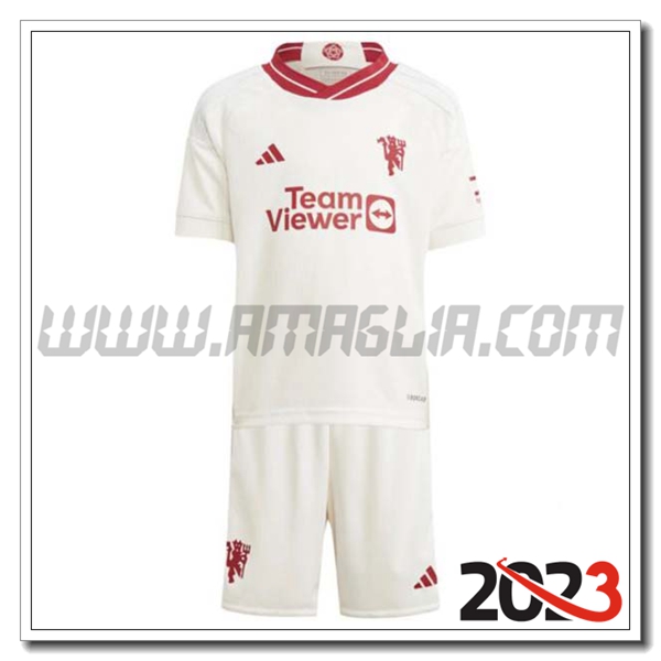Kit Maglia Manchester United Bambino Terza 2023 2024