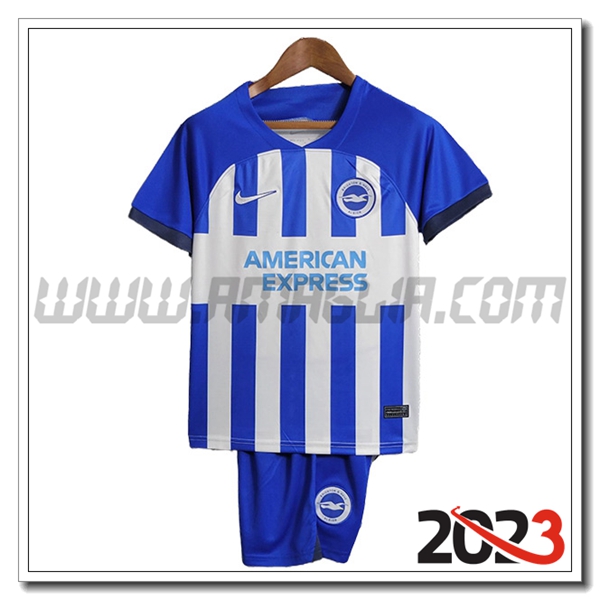 Kit Maglia FC Brighton Bambino Prima 2023 2024