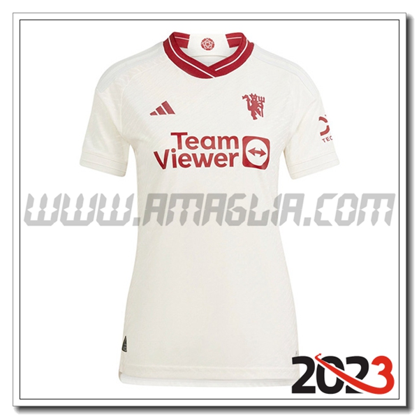 Terza Maglia Calcio Manchester United Donna 2023 2024