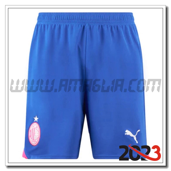 Terza Pantaloncini Calcio AC Milan 2023 2024