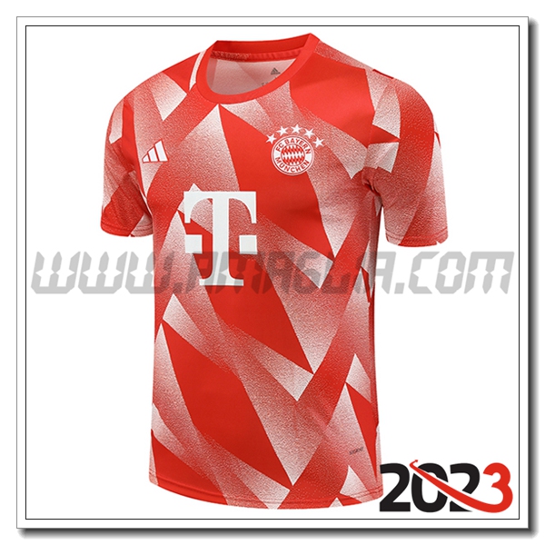 T Shirt Allenamento Bayern Monaco Arancia 2023 2024