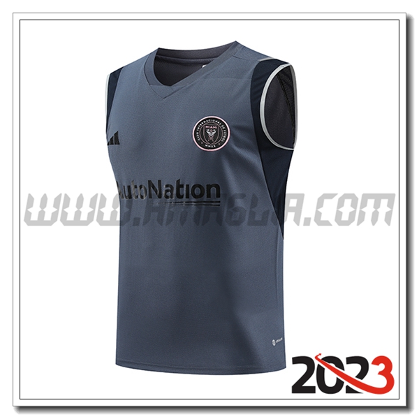 Canotta Allenamento Inter Miami CF Grigio 2023 2024