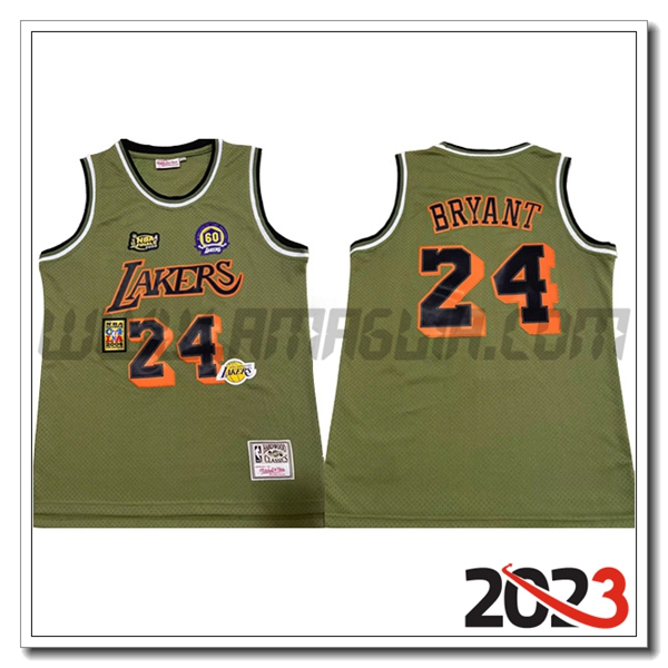 Maglia Los Angeles Lakers (BRYANT #24) 2023/24 Verde
