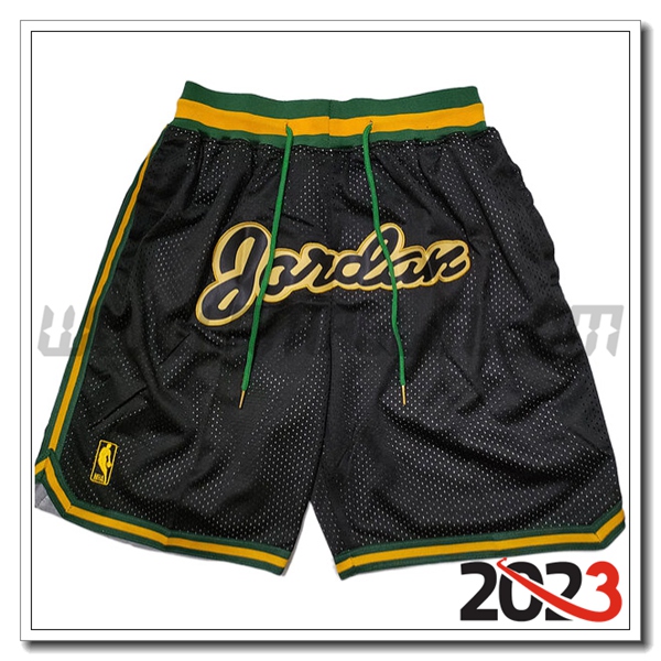Pantaloncini NBA Los Angeles Lakers 2023/24 Nero